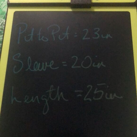 Kim Rogers tropical green and white tunic top, size XL - Picture 10 of 11